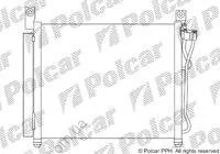 Радіатор кондиціонера (Конденсатор) з осушувачем Polcar 4106K8C2S (фото 1)