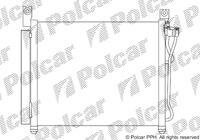 Радіатор кондиціонера (Конденсатор) з осушувачем Polcar 4106K8C2S