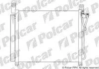 Радіатор кондиціонера (Конденсатор) з осушувачем Polcar 4106K8C2S