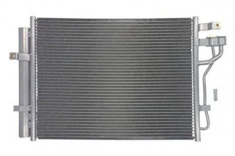 Радіатор кондиціонера (Конденсатор) з осушувачем Polcar 4107K8C1S