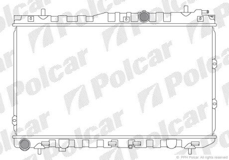 Радіатори охолодження Polcar 4113082X