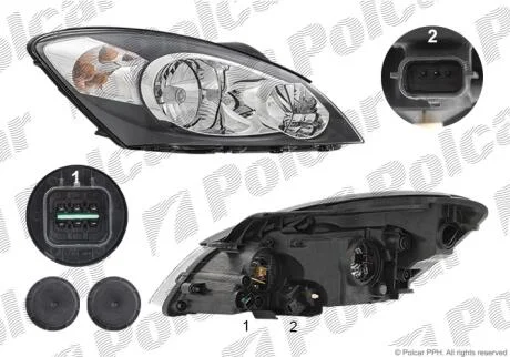 Фара основная Polcar 4114103X