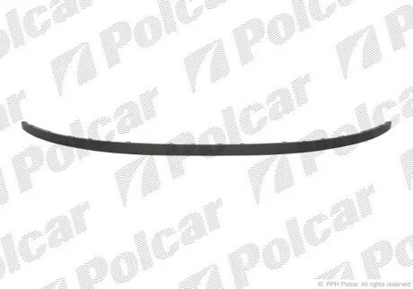 Спойлер переднего бампера Polcar 411425