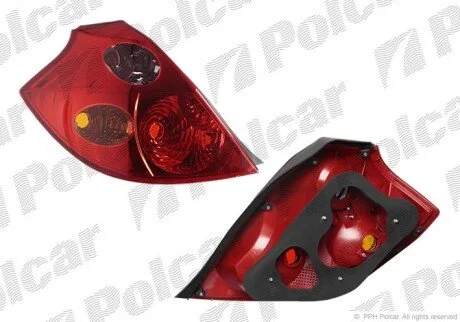 Фонарь задний слева Polcar 411487-E