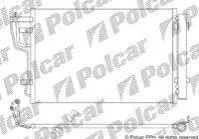 Радіатор кондиціонера (Конденсатор) з осушувачем Polcar 4114K8C1S (фото 1)