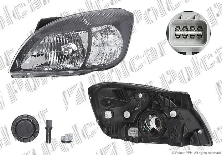 Фара основная Polcar 4117092E (фото 1)