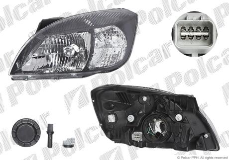 Фара основная Polcar 4117092E