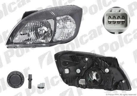 Фара основна Polcar 4117092E
