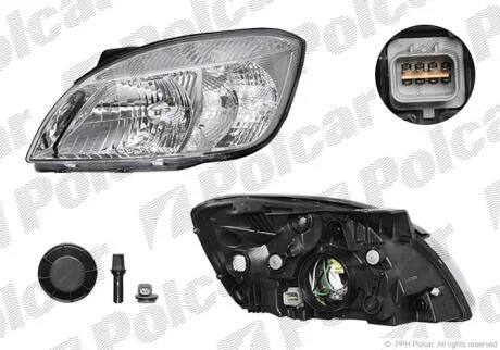 Фара основна Polcar 4117101E