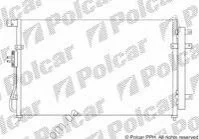 Радіатор кондиціонера (Конденсатор) з осушувачем Polcar 4141K8C1S (фото 1)
