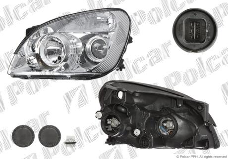 Фара основная Polcar 414810-E