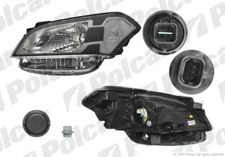 Фара основна Polcar 416510-E
