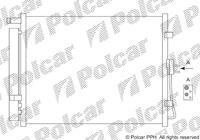 Радіатор кондиціонера (Конденсатор) з осушувачем Polcar 4165K8C1S