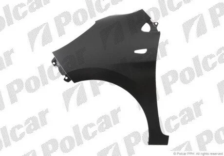 Крыло спереди справа с отверстием для поворотника Polcar 41A102