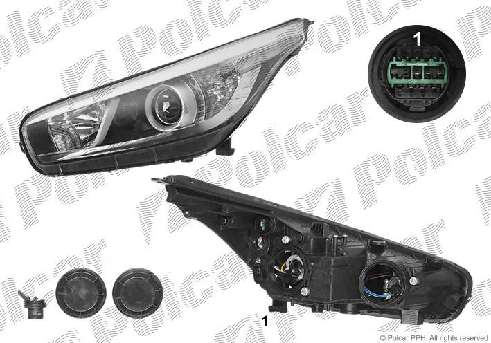 Фара основна Polcar 41C1094E (фото 1)