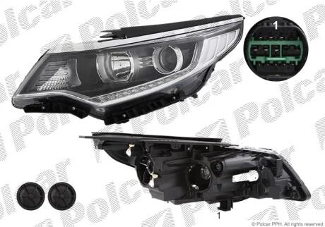 Фара основна Polcar 41D2091E