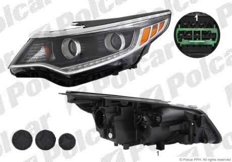 Фара основная Polcar 41D2101