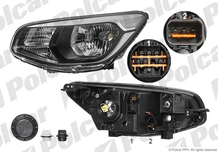 Фара основная Polcar 41L110-E (фото 1)