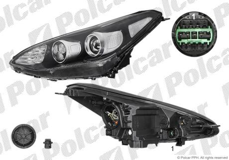 Фара основная Polcar 41X110-E