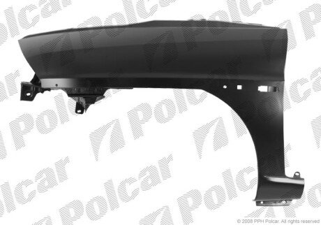 Крыло спереди слева Polcar 420201