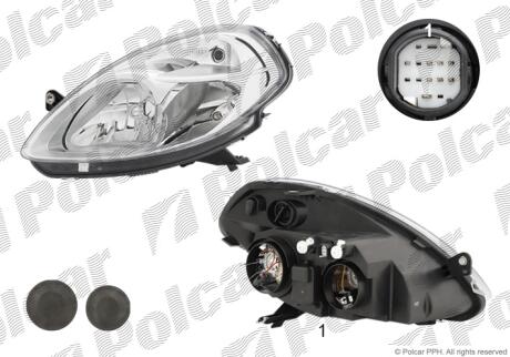 Фара основна Polcar 4217092H