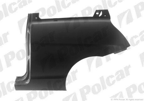 Крыло сзади справа Polcar 421784