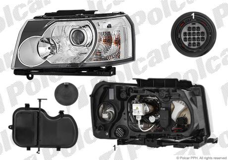 Фара основная Polcar 4312102T