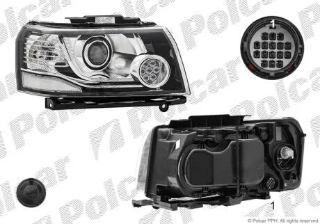 Фара основная Polcar 4312103X