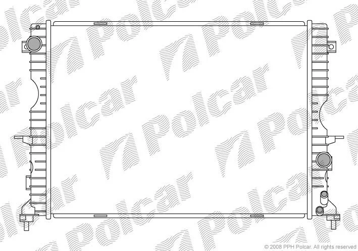 Радіатори охолодження Polcar 432208-1 (фото 1)