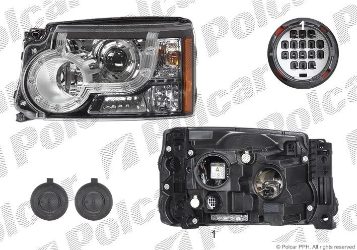 Фара основна Polcar 4325091V (фото 1)