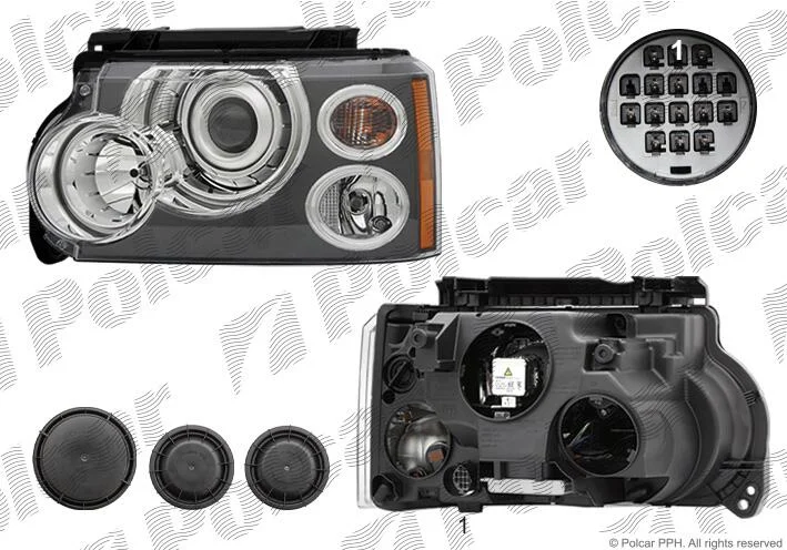Фара основна Polcar 433309-H (фото 1)