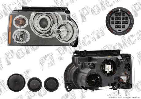 Фара основная Polcar 433310-H