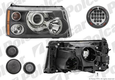 Фара основная Polcar 4334101H
