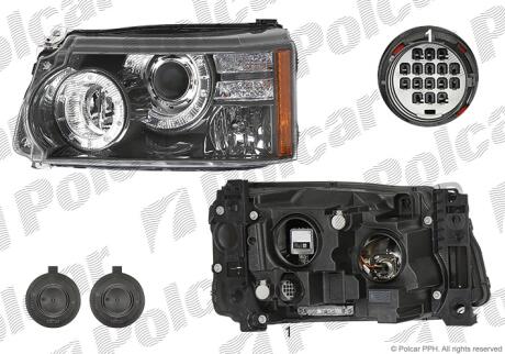 Фара основная Polcar 433609-V