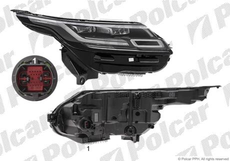 Фара основная Polcar 43G1101V