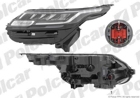 Фара основная Polcar 43G1103V