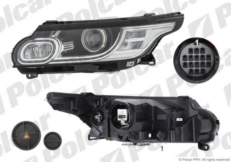 Фара основная Polcar 43X1091U