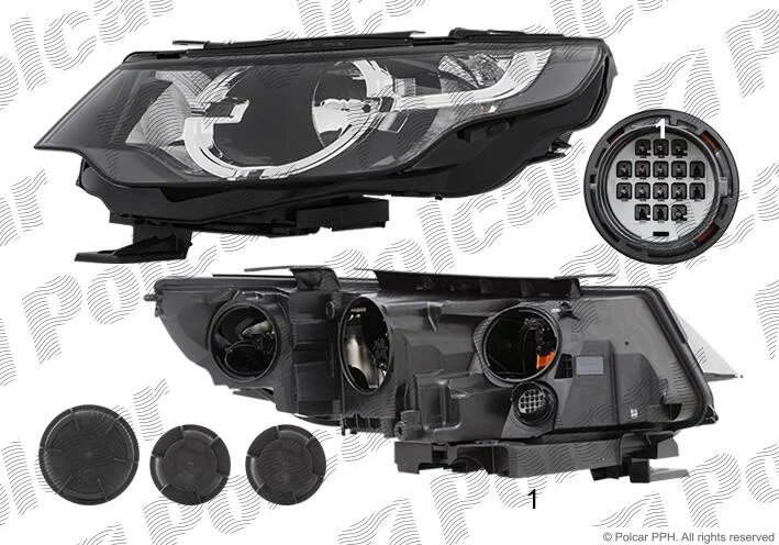 Фара основна Polcar 43X209-X (фото 1)