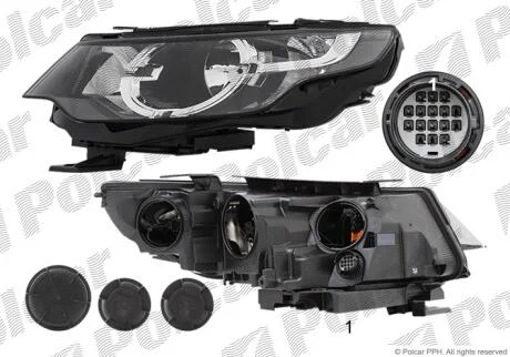 Фара основна Polcar 43X210-X