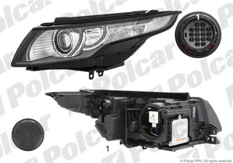 Фара основная Polcar 43Y1091X