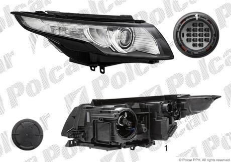 Фара основная Polcar 43Y110-X