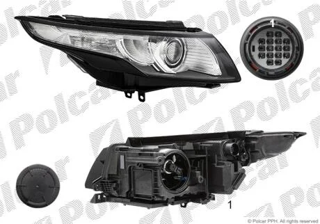 Фара основная Polcar 43Y110-X