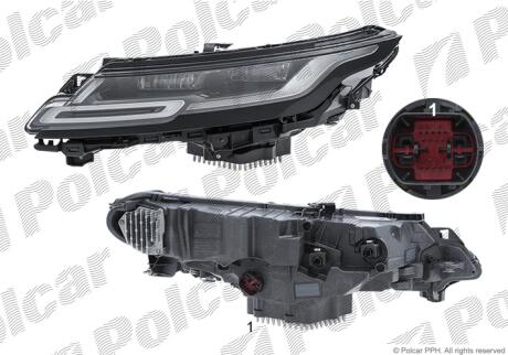 Фара основная Polcar 43Y3101V