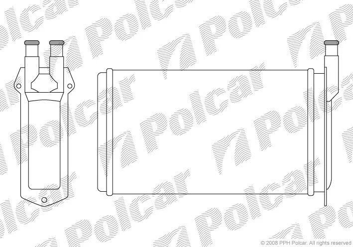 Радіатори обігріву Polcar 4401N8-1 (фото 1)