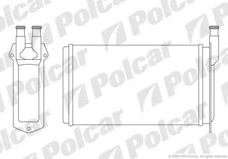 Радіатори обігріву Polcar 4401N8-1