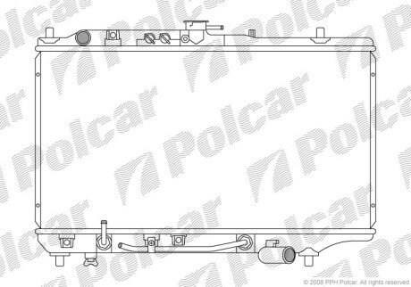 Радіатори охолодження Polcar 450408-5