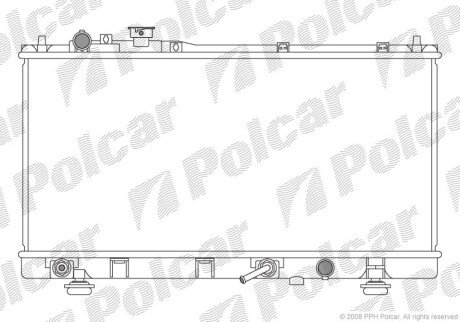 Радіатори охолодження Polcar 450908-4