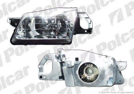 Фара основная правая H4 Polcar 450910-E