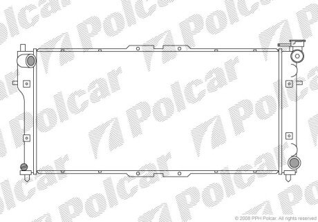 Радіатори охолодження Polcar 451608-1