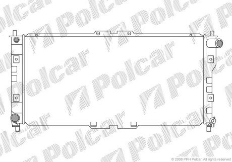 Радиаторы охлаждения Polcar 451608-7